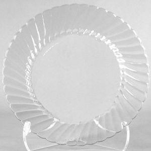 Classicware 6-inch Plates, Clear
