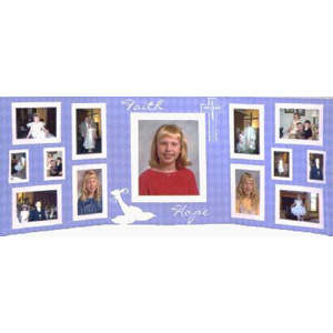 Large Tri-Fold Photo Display