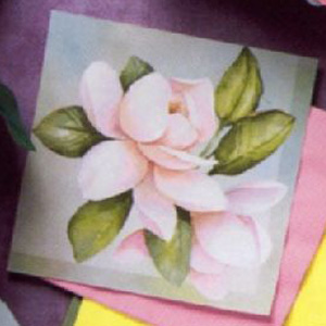 Spring Magnolia 3-Ply Beverage Napkins