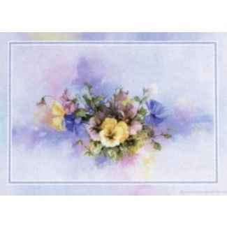 Paintbox Pansies Placemats
