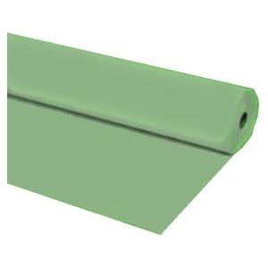 Plastic Table Cover 100-foot Roll, Sage Green