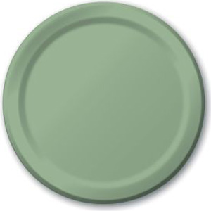 Heavy Duty 10-inch Plates, Sage Green