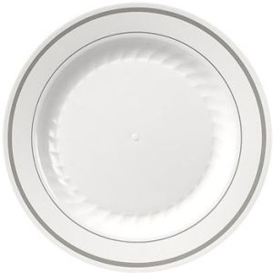 Masterpiece China-Like 9-inch Plates, White