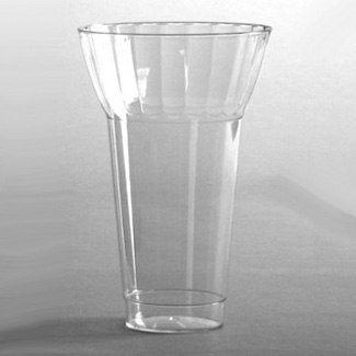 Crystal Cut 12 oz Parfait Glasses