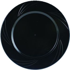 Newbury 6-1/2-inch Plates, Black