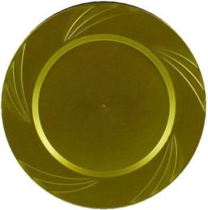Newbury 10-3/4-inch Plates, Gold