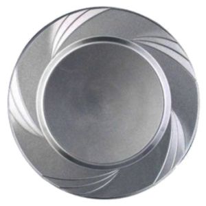 Newbury 10-3/4-inch Plates, Silver