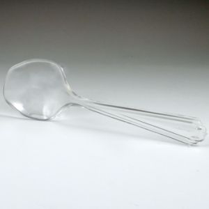 10-inch Serving Spoon, Clear