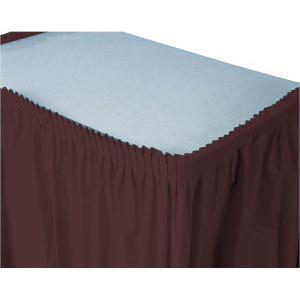 Table Skirting, 13' Brown