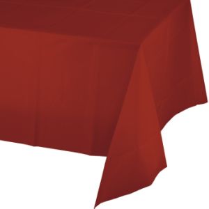 Plastic Banquet Table Cover, Brick