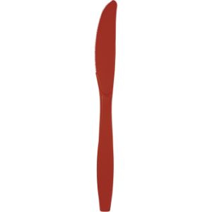 Heavy Duty Plastic Knives, Brick