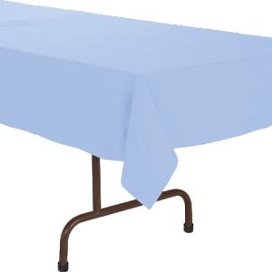 Plastic Banquet Table Cover, Periwinkle