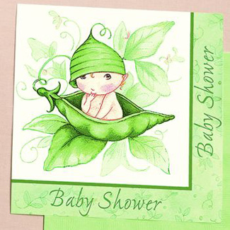 Sweet Pea 3-Ply Lunch Napkins