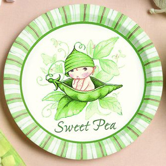 Sweet Pea 7-inch Plates