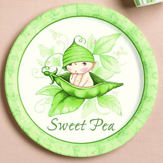 Sweet Pea 9-inch Plates