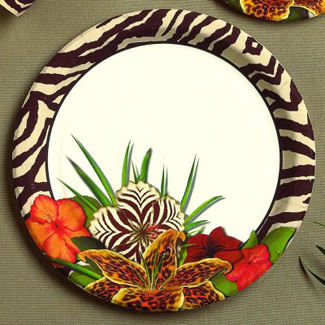 Safari Chic 10-1/4-inch Dinner Plates