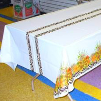 Safari Chic Banquet Table Cover