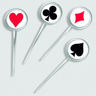 Card Night Plastic Picks