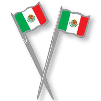 Mexican Flag Picks