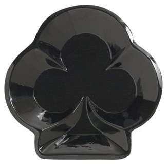 Card Night 6-inch Tray, Clubs