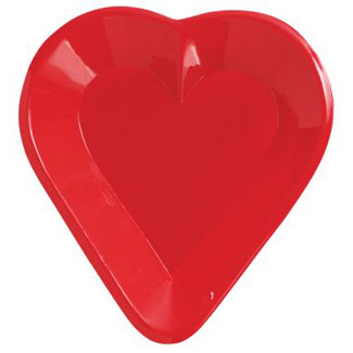 Card Night 6-inch Tray, Hearts