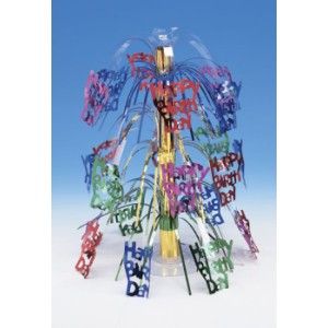 Happy Birthday Foil Mini Centerpiece