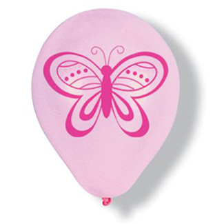 Mod Butterfly Latex Balloons