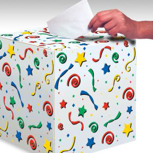 Streamer Card Box