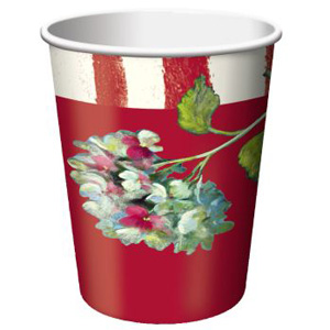 Painted Hydrangeas 9 oz Hot/Cold Cups