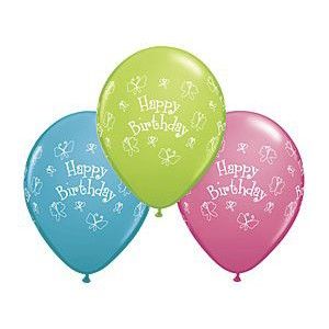 Flutterbys Qualatex Birthday Balloons