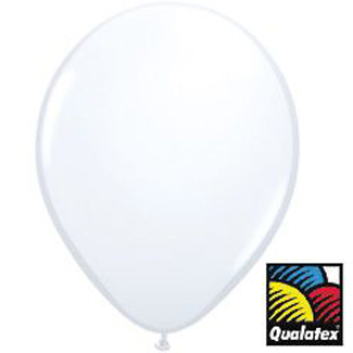 5-inch Qualatex Balloons, Standard White