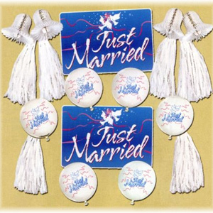 Just Married Dec-A-Car Pak