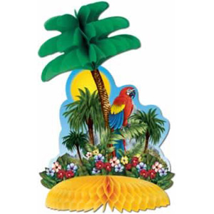 Tropical Island Centerpiece