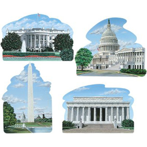 Washington DC Cutouts