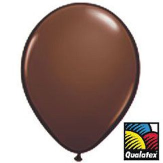 11-inch Qualatex Balloons, Brown