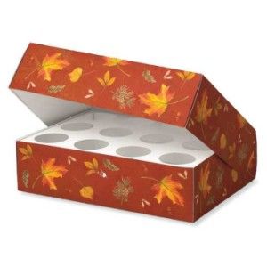 Autumn's Beauty Cupcake Box