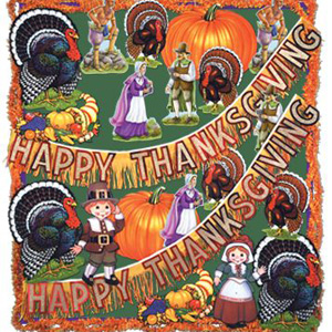 Thanksgiving Trimorama 23-piece Kit