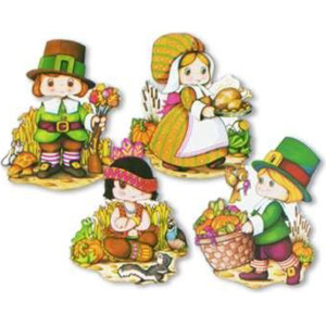 Thanksgiving Kiddie Cutouts
