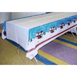 Snowy Trio Banquet Table Cover
