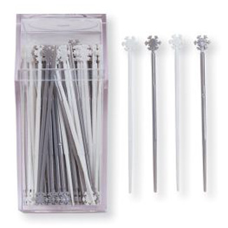 Snow Flake Party Picks