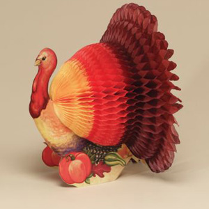 Turkey Centerpiece, 6-inch