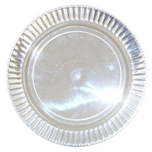 Lumiere 7-1/2-inch Plastic Plates, Clear