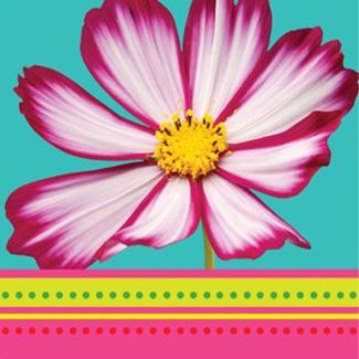 Island Flowers 3-Ply Lunch Napkins