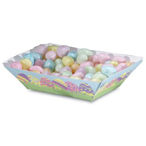 Easter Eggs Paper Snack Trays