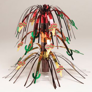 Fiesta Stripes Mini Cascade Centerpiece