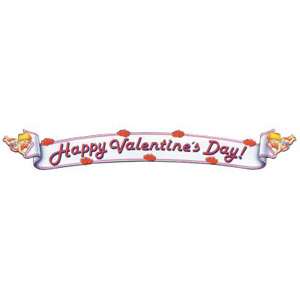 Happy Valentine's Expandable Banner
