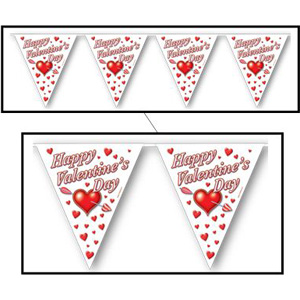 Happy Valentine's Pennant Banner