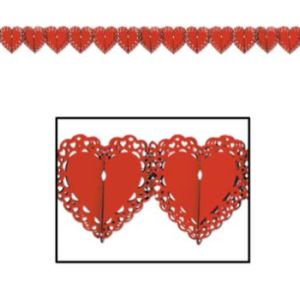 Lace Heart Garland