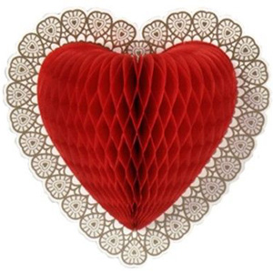 Tissue Heart Decoration