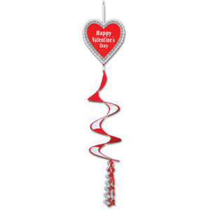 Happy Valentine's Wind Spinner